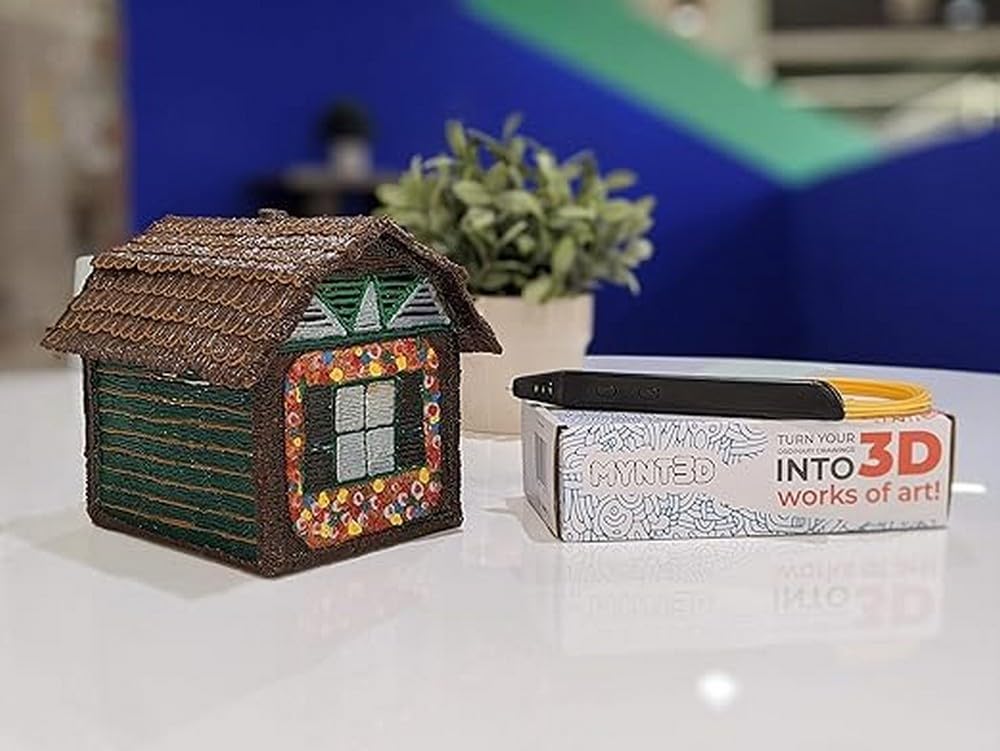 MYNT3D Super 3D Pen, 1.75mm ABS PLA Compatible 3D Printing Pen